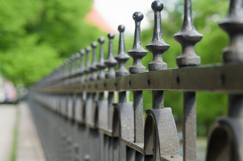 Decorative Iron Fence